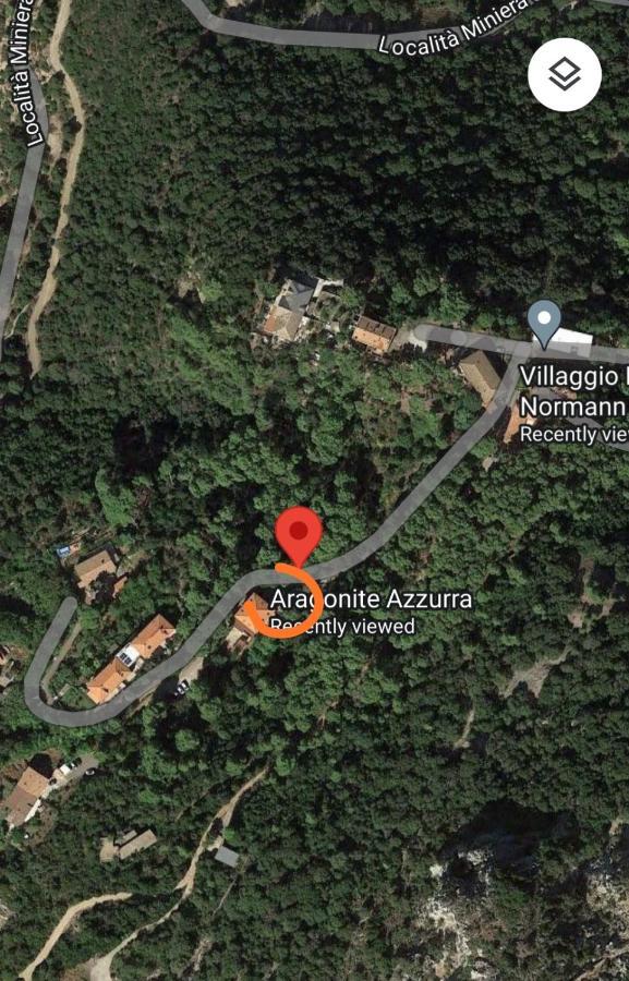 Aragonite Azzurra Casa Vacanza Гонеса Екстериор снимка