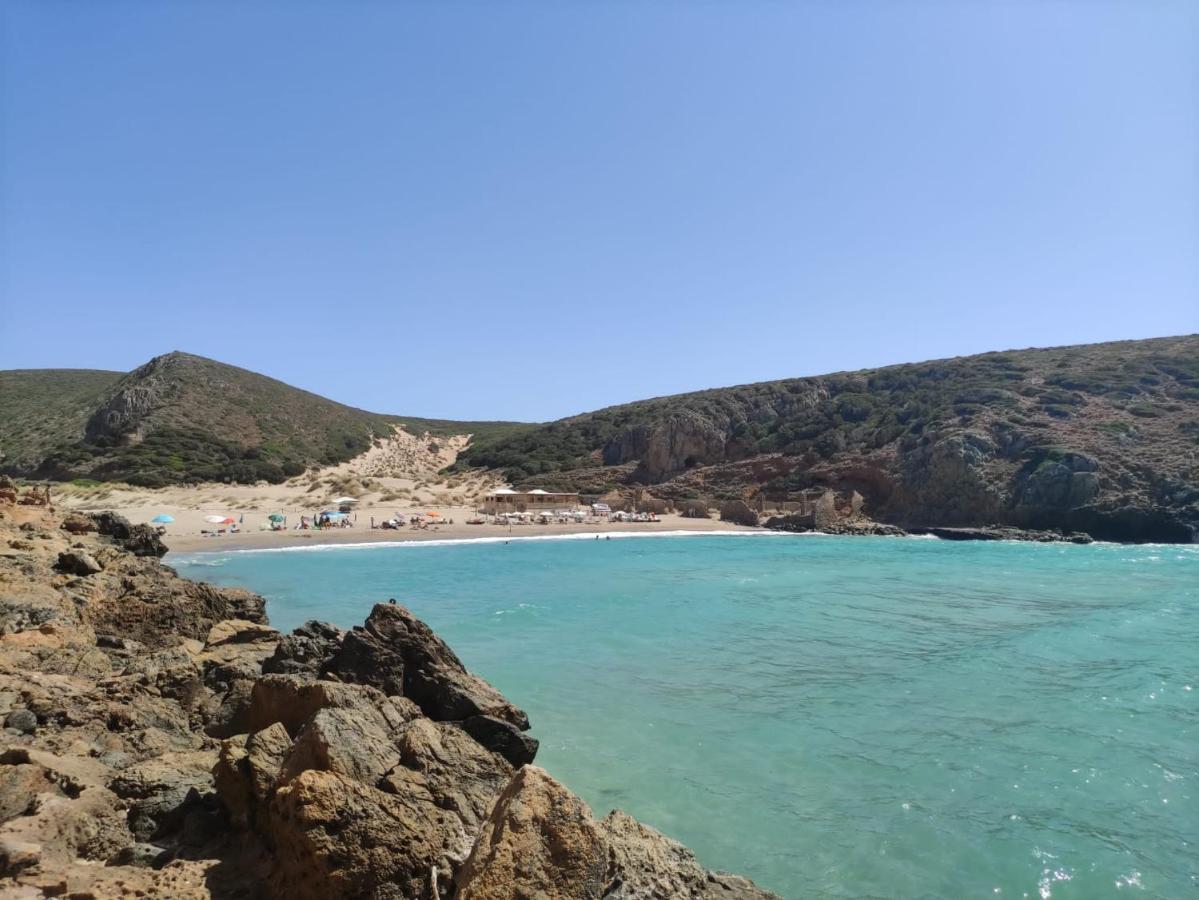 Aragonite Azzurra Casa Vacanza Гонеса Екстериор снимка