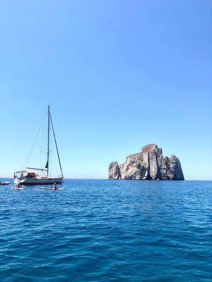 Aragonite Azzurra Casa Vacanza Гонеса Екстериор снимка