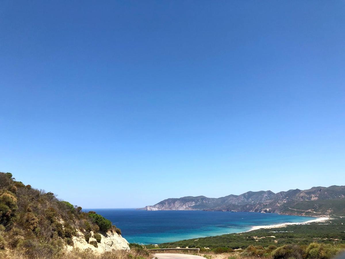Aragonite Azzurra Casa Vacanza Гонеса Екстериор снимка